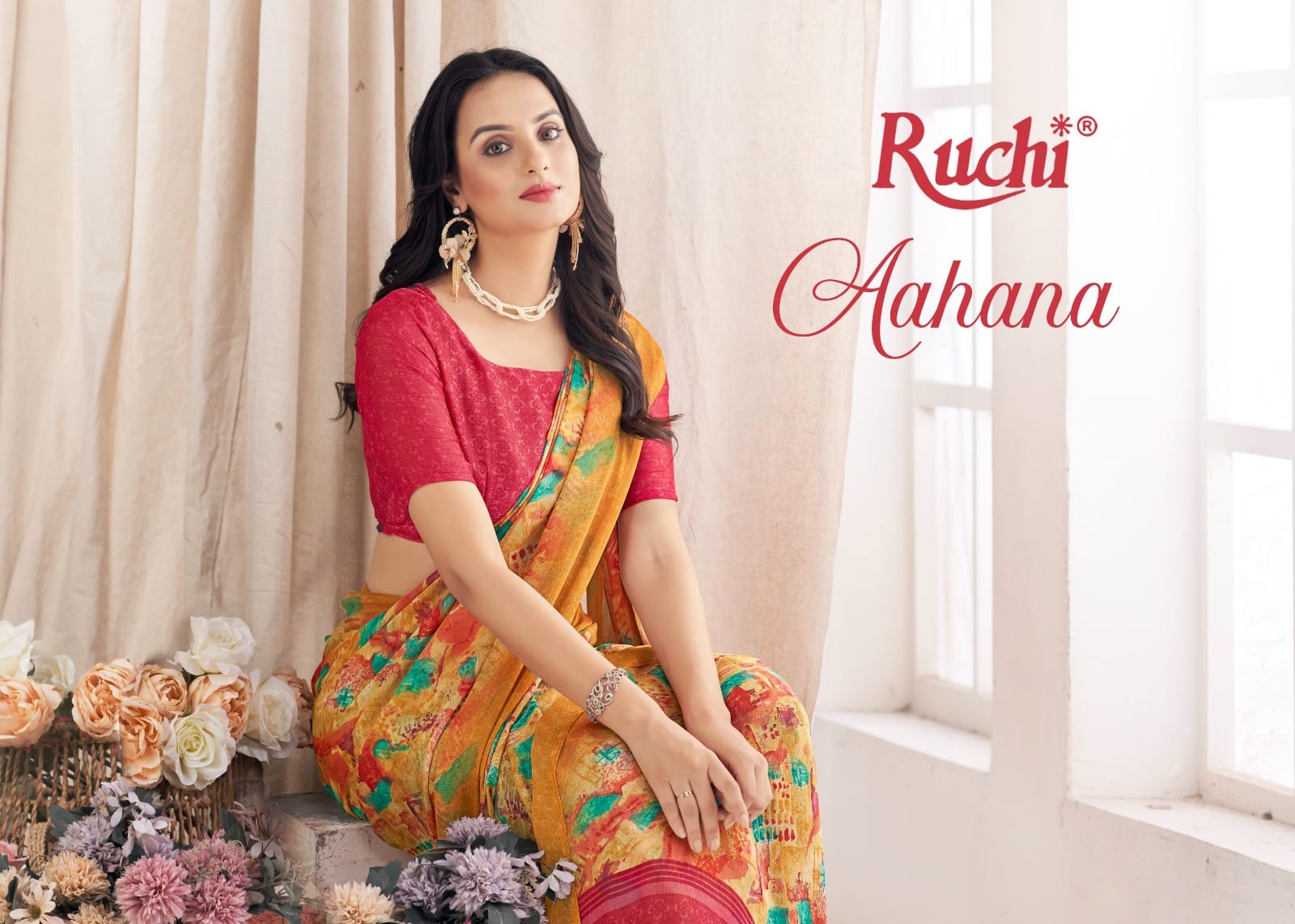 RUCHI SAREES AAHANA VOL-03